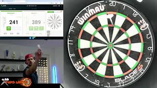 16er im Halbfinale Scolia Online Dart Turnier [upl. by Natal]