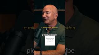 Jeff Bezos on million dollar question jeffbezos motivationalvideo podcast interview amazonceo [upl. by Jamieson]