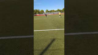 Goalkeeper POV Using Kiepps Aerolite Pros 🤩 football goalkeeper footballshorts soccer gk fyp [upl. by Horace715]