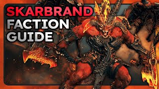 How to Play Skarbrand the Exiled  Exiles of Khorne  Total war Warhammer 3 [upl. by Nilesoj734]