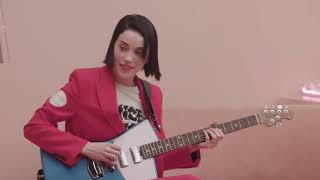 St Vincent Guitar Riff Challenge [upl. by Ahsinik675]