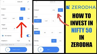 How To Invest in NIFTY 50 in Zerodha 2024 [upl. by Muhan]