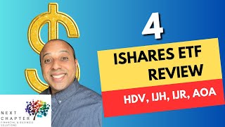 ISHARES ETF Review HDV IJH IJR AOA [upl. by Good43]