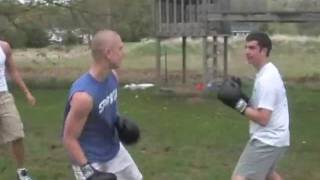 Sparta Backyard Boxing Part 2 [upl. by Ojeibbob]