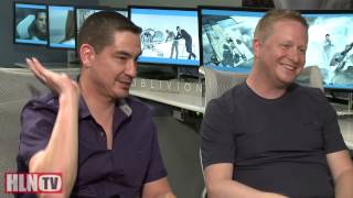 OBLIVION interviews VFX supervisors Eric Barba en Bjoern Mayer [upl. by Dnalrag]