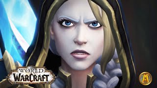 Jaina Attacks Zandalar amp Kills Rastakhan Cinematic 81 WoW BFA Tides of Vengeance [upl. by Eimarej677]