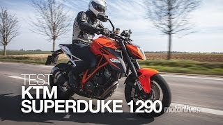 TEST  KTM SUPERDUKE 1290 roadster double jeu [upl. by Neral]