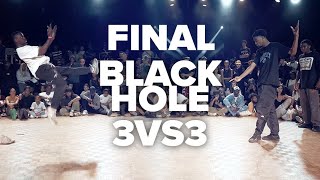 Rubix Kuty amp Junior JUSTICIERS vs Candyman LIndsay amp Mels Bad RR  BLACK HOLE  FINAL 3vs3 [upl. by Pierre]