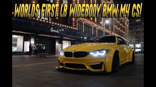 MEETING THE WORLDS FIRST LB WIDEBODY BMW M4 CS ON SLOANE STREET VLOG [upl. by Aneej]