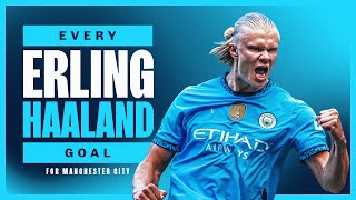 Every Erling Haaland goal for Man City  100 goals in 105 games [upl. by Hale]