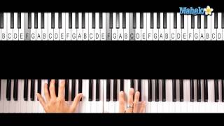 How to Play quotClocksquot by Coldplay on Piano [upl. by Ena]