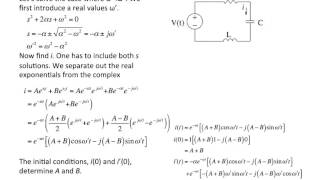 Second Order Circuits 12b [upl. by Igor]