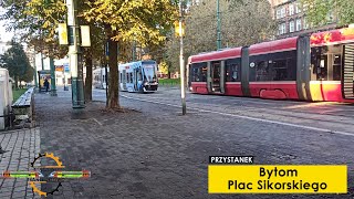 Tramwaje  Bytom Plac Sikorskiego [upl. by Darlene]