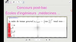 QCM concours postbac [upl. by Llenej103]