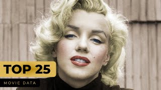 MARILYN MONROE MOVIES  TOP 25 [upl. by Mastrianni808]