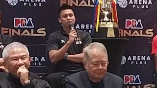 BRGY GINEBRA TAL N TEXT PRESS CONFERENCE [upl. by Ailero304]