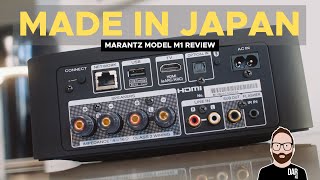 Marantz MODEL M1 review 1 vs WiiM Bluesound Lyngdorf amp Audiolab [upl. by Aylatan]