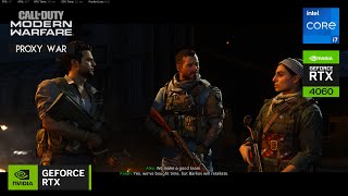 Call of Duty Modern Warfare 2019 Walkthrough 2 Proxy War on RTX 4060 Laptop  Colorful Evol P15 [upl. by Algy478]