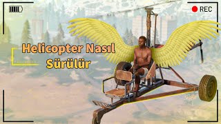 NEW RUST MİNİCOPTER NASIL SÜRÜLÜR  Öğretici Video Türkçe rust [upl. by Lachlan993]