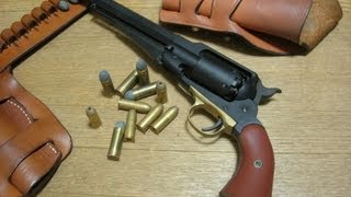 REMINGTON 1858 NEW MODEL ARMY Gun Spinning [upl. by Nnaycnan983]