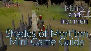 OSRS  Shades of Mortton Mini Game Guide Also what an ironman needs from it [upl. by Llekcm]