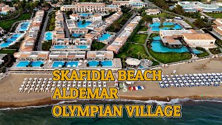 Παραλία Σκαφιδιάς 🏖 Skafidia Beach  Aldemar Olympian Village Greece 🇬🇷 Diversitygr [upl. by Atiruam]