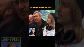 Trudeau Media ThePleb Reacts🤡🌎swapface meme shorts [upl. by Carmelle]