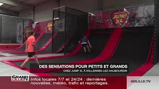 A HallennesLezHaubourdin Jump XL Trampoline Park [upl. by Behl]