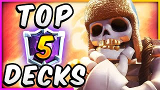 TOP 5 DECKS from the BEST PLAYERS IN THE WORLD 🏆 — Clash Royale February 2023 [upl. by Deeyn799]