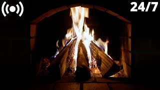 Christmas Fireplace Sounds  Burning Logs amp Crackling FIRE SOUNDS for Sleep amp Relaxing  XMAS 2024 [upl. by Estelle]