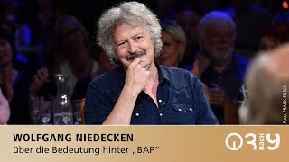 BAPTour und die Bedeutung von BAP  Wolfgang Niedecken bei 3nach9 [upl. by Adon]