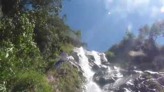 Waterfall in Colombia  Cascada de San Antonio Quebrada el Salado Girardota Antioquia Colombia [upl. by Notslar]