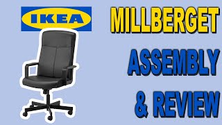 IKEA MILLBERGET Desk Chair Assembly amp Review  Clueless Dad [upl. by Bibah563]