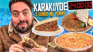 KARAKÖYDE BİR GÜNDE NE YENİR [upl. by Razid]