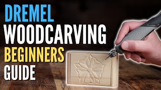 How to Wood Carve with a Dremel Tool  The Basic Beginners Guide [upl. by Ibor]