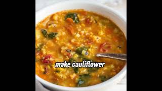 Curried Cauliflower Tomato Soup Recipes [upl. by Lali306]