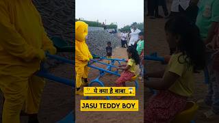 Teddy bear new prankpark funny prank videojasu teddy boy [upl. by Limhaj]