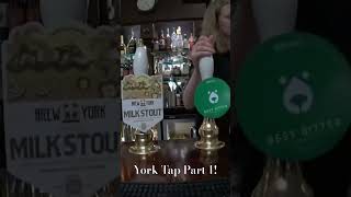 Drinking in a pub in the Train Station York Tap part 1 ale pub york beer vlog camra england [upl. by Joellyn397]