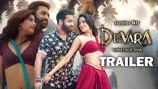 Devara Part 1  Official Trailer  NTR  Saif Ali Khan  Janhvi Kapoor  Koratala Siva  Anirudh [upl. by Ellecrag]