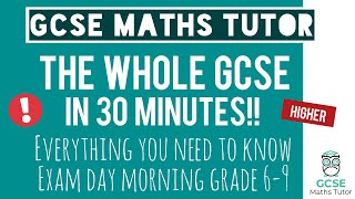 Everything You Need for GCSE Maths Resit Paper 1  6th November 2024  Crossover  Edexcel AQA [upl. by Gney702]