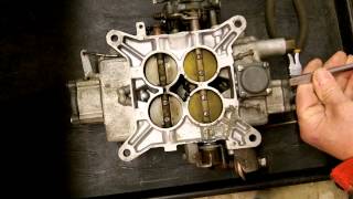 Autolite 4100 4 Barrel Carburetor Rebuild  Part 1  Disassembly [upl. by Novart471]