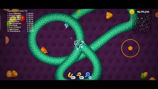 Worms Zone Killer Green Dragon  Worms Zone Best Tiny Snake [upl. by Yenetruoc137]