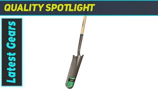 Truper 31284 Tru Tough 16Inch Drain Spade The Best Tool for Serious Landscaping [upl. by Ijnek]