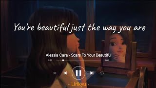 Alessia Cara  Scars To Your Beautiful Lyrics Terjemahan Indonesia [upl. by Singer]