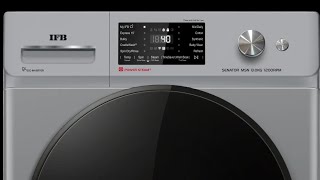 IFB SENATOR MXN 8012 8KG FULLY AUTOMETIC 1200RPM WASHING MACHINE DEMO AND INSTALLATION [upl. by Ahseniuq]