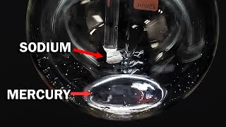 Mixing sodium with mercury [upl. by Nnahoj]