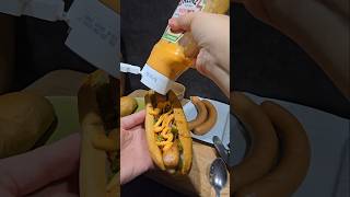 On mange quoi ce soir Qui aime le hotdog hotdog food cooking fyp fypシ゚viral chezlinhdarkov [upl. by Ymer]