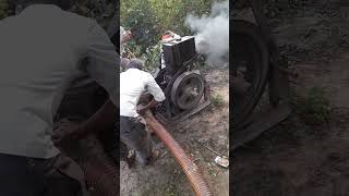 shortvideo 12hp ka Diesel engine ampwater pump ke sath pani hi pani [upl. by Buck736]