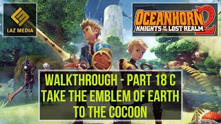 Oceanhorn 2 Walkthrough  Part 18 C  Take the Emblem of Earth to the Cocoon  Defeat Firebird [upl. by Kannry848]