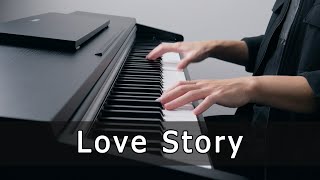 Taylor Swift  Love Story Piano Cover by Riyandi Kusuma [upl. by Slaohcin207]